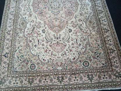 6.7 x 10.7 Large  OUSHAK RUG TURKISH Oushak Rug Vintage Oushak quality Rug Vintage Runner Rug Wool Oushak Rug Hand Made Rugs Vintage  Rug