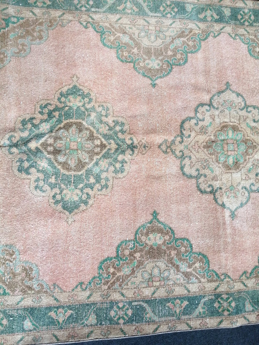 Oushak Runner 5 x 12.5 Rug Turkish Runner Rug Vintage Runner Rug Hallway Runner Rug Kitchen Runner Rug Wool Runner Rug Wool Oushak Rug