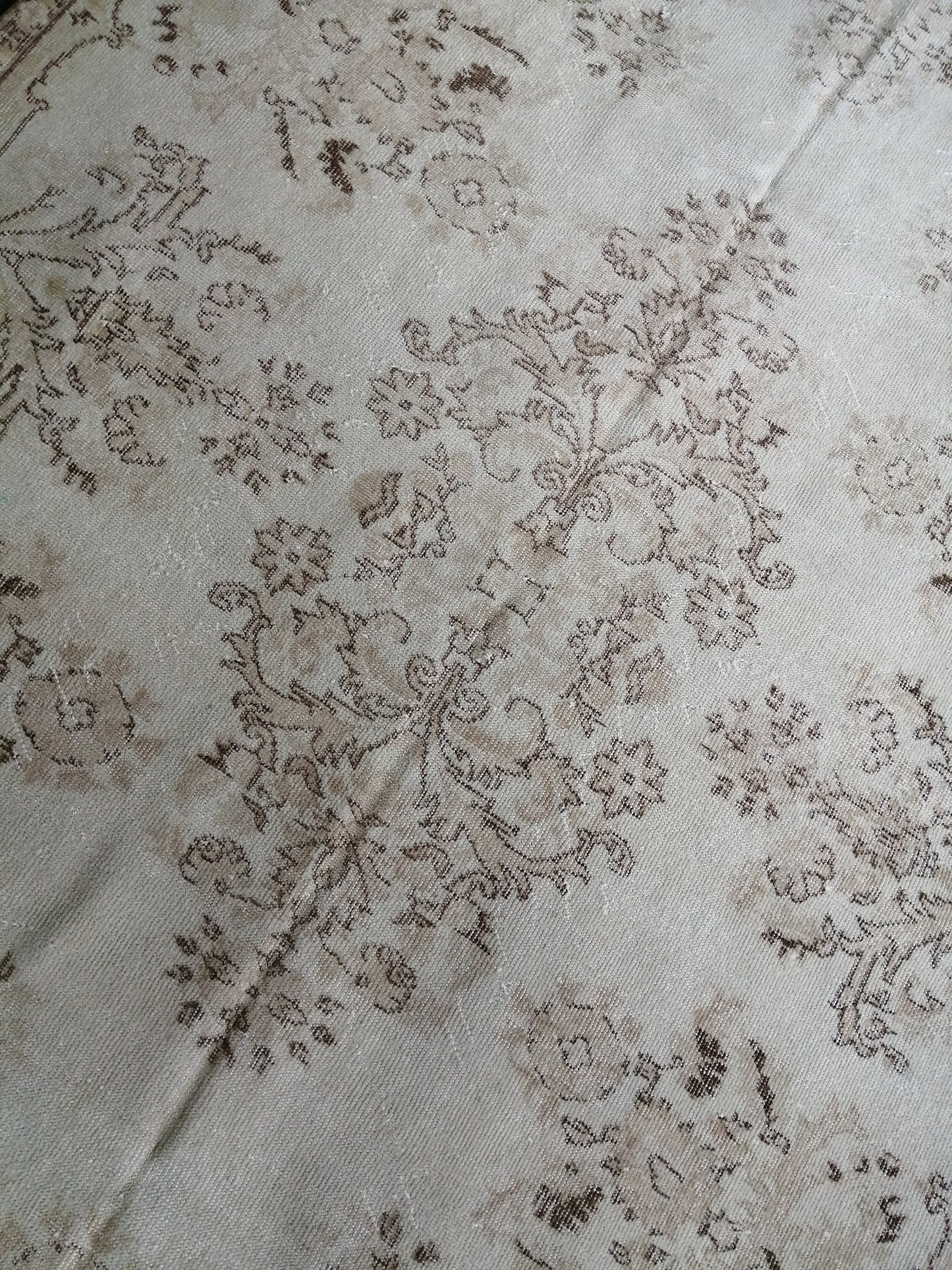 5.4 x 9 Turkish Rug, Oushak Rug, Oriental Rugs, Wool Vintage Rug, Hand Made Rug  Oriental Rug