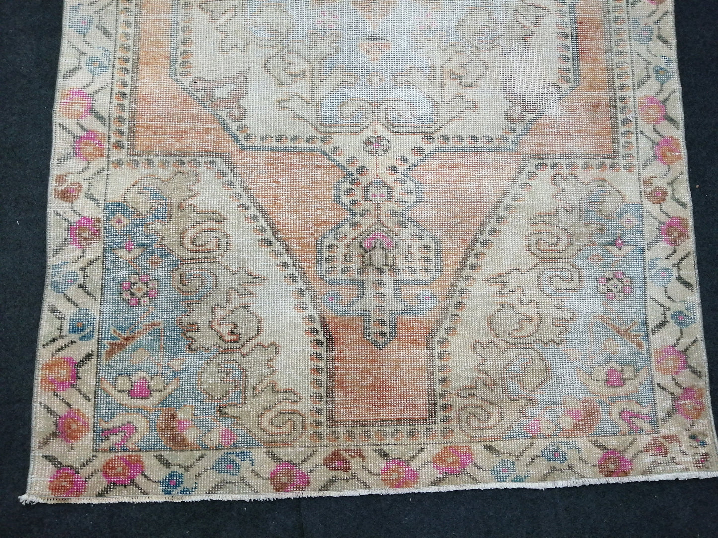 4x7 Rugs, Hand Made Rug, Oushak Rug, Rustic Rug, Bohemian Rug, Rug Runner, Turkish Rug, Farmhouse Rug, Vintage Rug, Wool rug