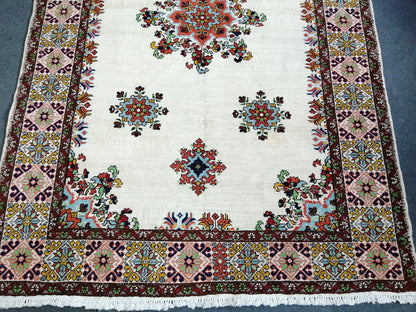 6.5 x 9.8 OUSHAK RUG TURKISH Oushak Rug Vintage Oriental Rug Vintage Persian Rug Rug Persian Rug Hand Made Rugs Vintage Turkish Rug