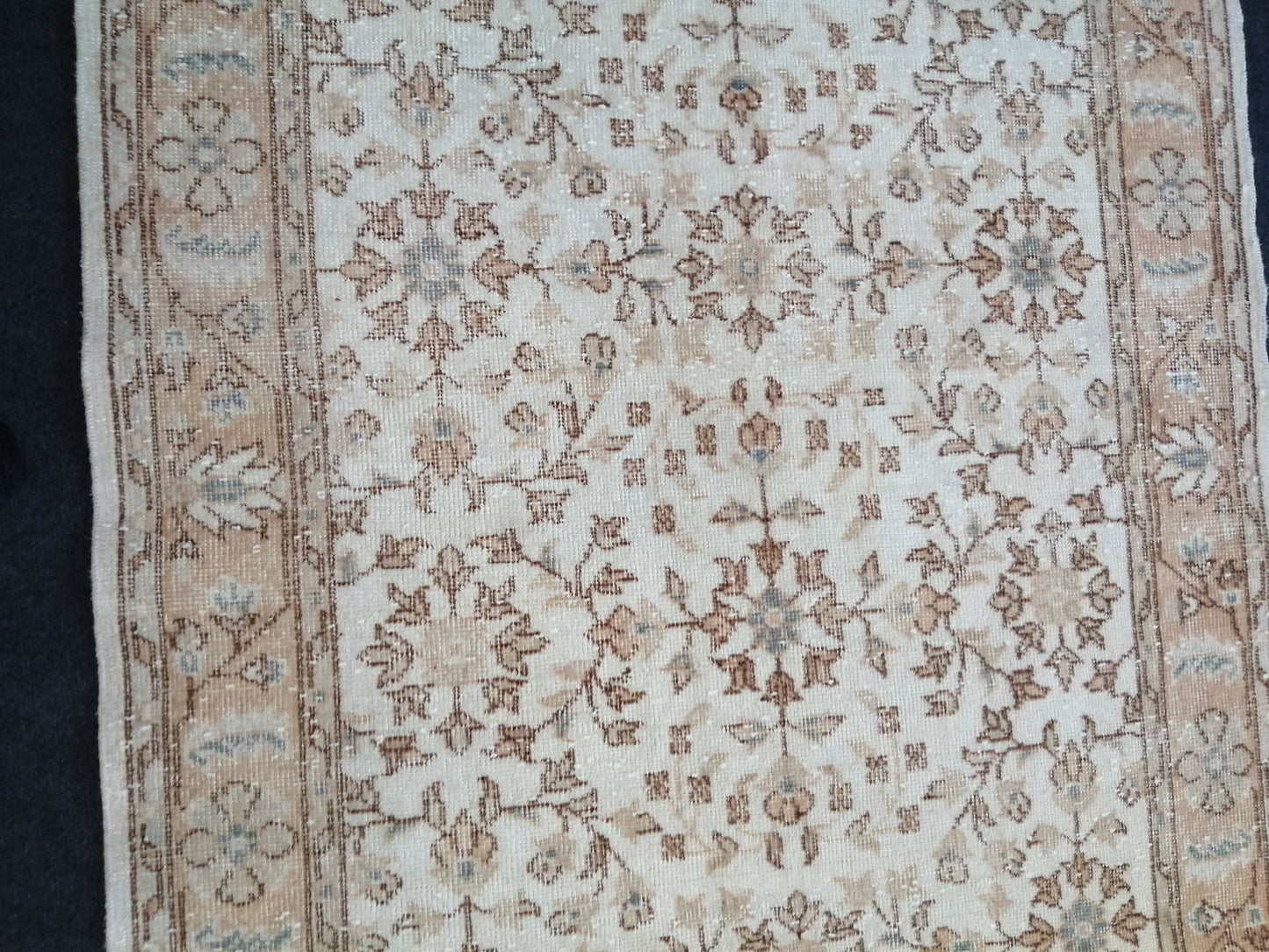 6.3 X 3.11 Oushak Rug Turkish Rug Wool Rug Muted Oushak Rug