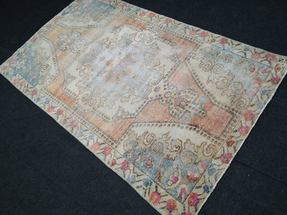 4x7 Rugs, Hand Made Rug, Oushak Rug, Rustic Rug, Bohemian Rug, Rug Runner, Turkish Rug, Farmhouse Rug, Vintage Rug, Wool rug