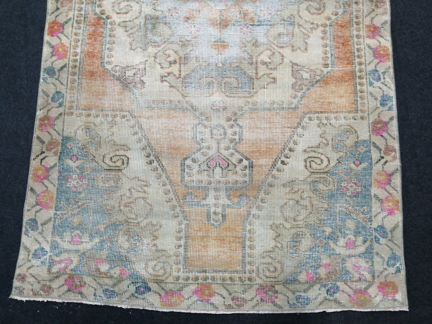 4x7 Rugs, Hand Made Rug, Oushak Rug, Rustic Rug, Bohemian Rug, Rug Runner, Turkish Rug, Farmhouse Rug, Vintage Rug, Wool rug