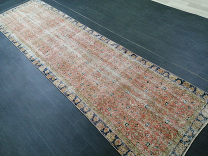 10.5 X 2.10 Oushak Runner Rug Turkish Runner Rug Vintage Runner Rug Hallway Runner Rug Kitchen Runner Rug Wool Runner Rug Wool Oushak Rug