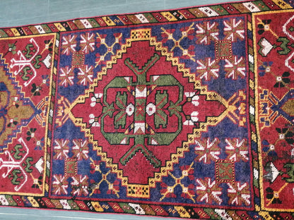 10.9 x 3.3 Oushak Runner Rug Turkish Runner Rug Vintage Runner Rug  Hallway Runner Rug Kitchen Runner Rug Wool Runner Rug Wool Oushak Rug