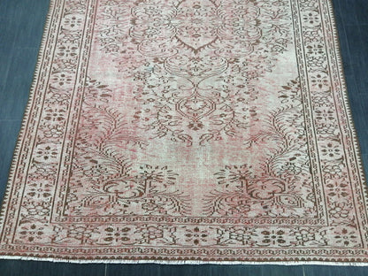 9.3 x 6.2 Large Rugs, Hand Made Rug, Oushak Rug, Rustic Rug, Light Green Rug, 9x6 Rug, Turkish Rug, Farmhouse Rug, Vintage Rug, Wool rug