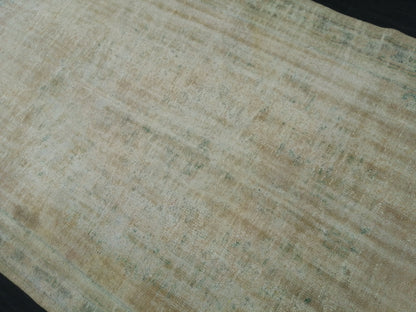 Distressed Rug Handmade Rug 6 x 10.3 Oushak Rug Rustic Rug, Muted Antique Rug Faded Rug 6x10 Turkish Rug Farmhouse Rug Vintage Rug Wool rug