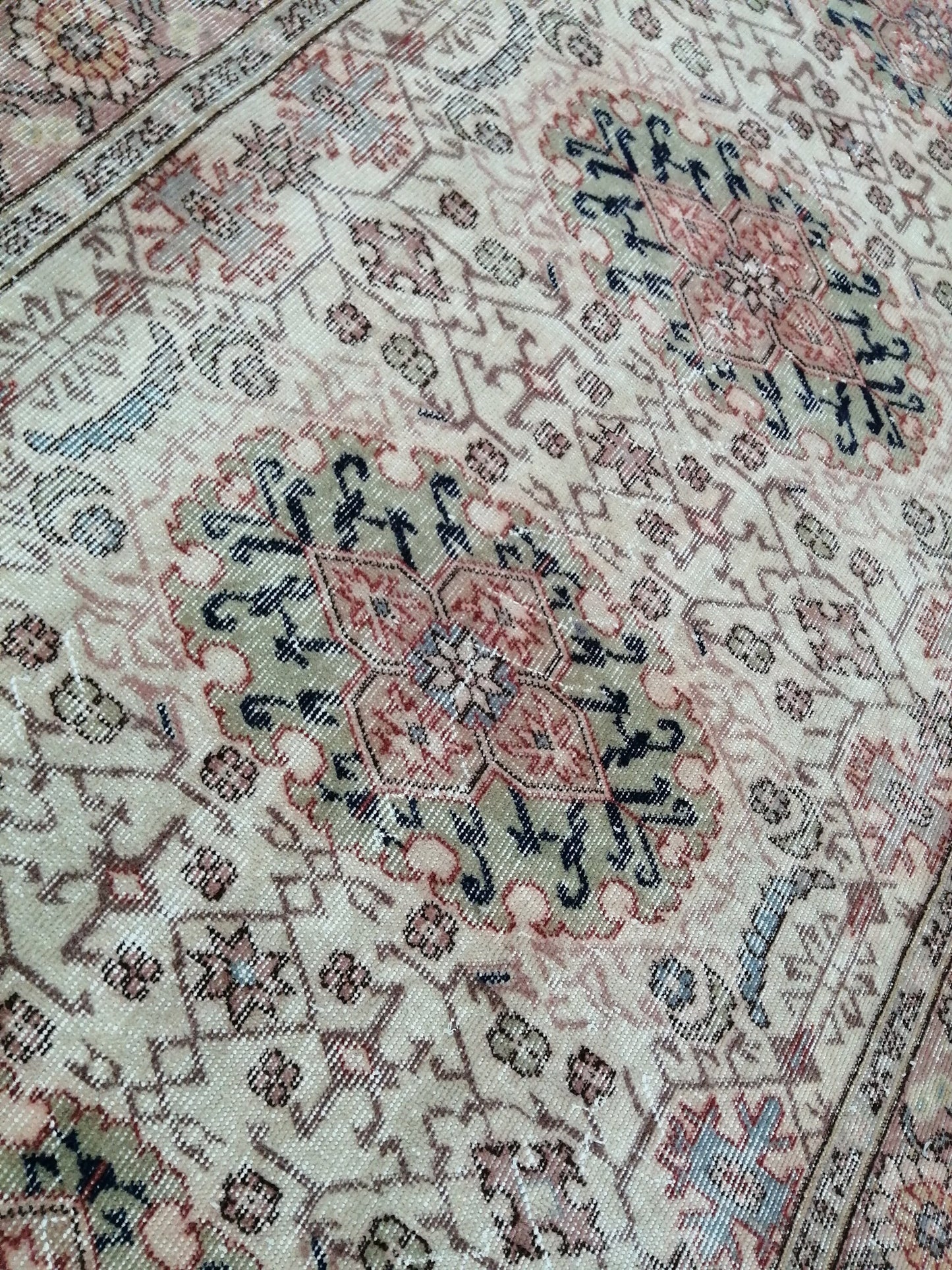 Muted Oriental Runner  8.3 x 4.3 Turkish Runner Rug Vintage Runner Rug Hallway Runner Rug Kitchen Runner Rug Persian Runner Rug