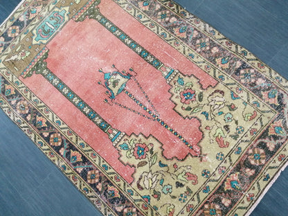 5.8 x 3.8 Rugs, Hand Made Rug, Oushak Rug, Rustic Rug, Turkish Rug, Farmhouse Rug, Vintage Rug, Wool rug