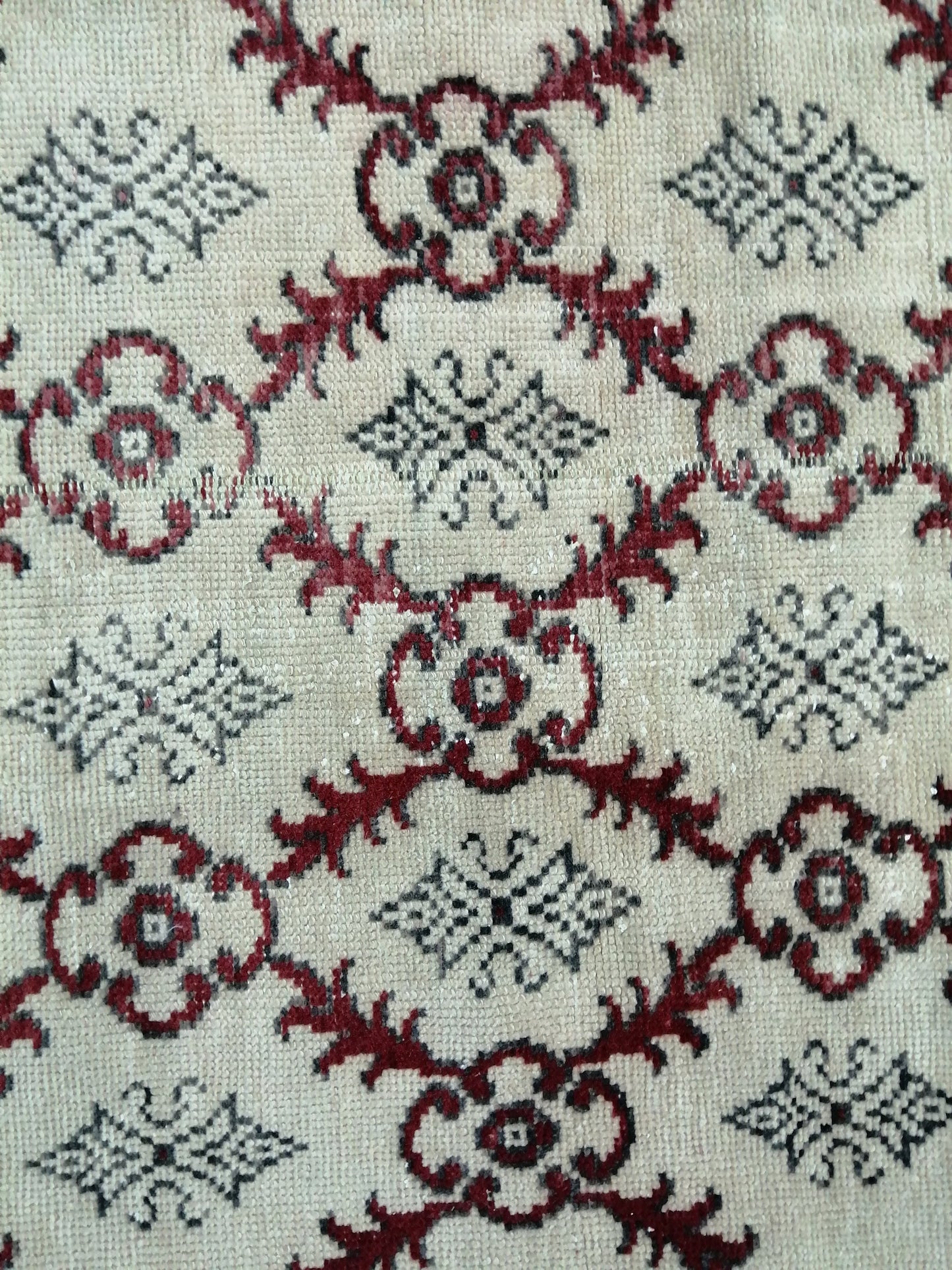 Oushak Runner Rug 6.7 x 3 Vintage Runner Rug Hallway Runner Rug Oriental Runner Kitchen Runner Rug Wool Runner Rug