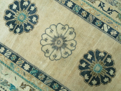 OUSHAK RUG 6.4 x 3.5 Vintage Rugs Wool Oushak Rug Hand Made Rugs Vintage Turkish Rug