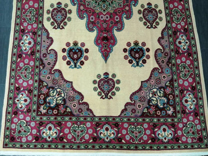 Quality Vintage Rug 5x9 Vintage Rug Turkish Rug Oushak Rug Turkish Oushak Rug, Oushak Rug, Wool Rug Fine Hand Knotted Rug