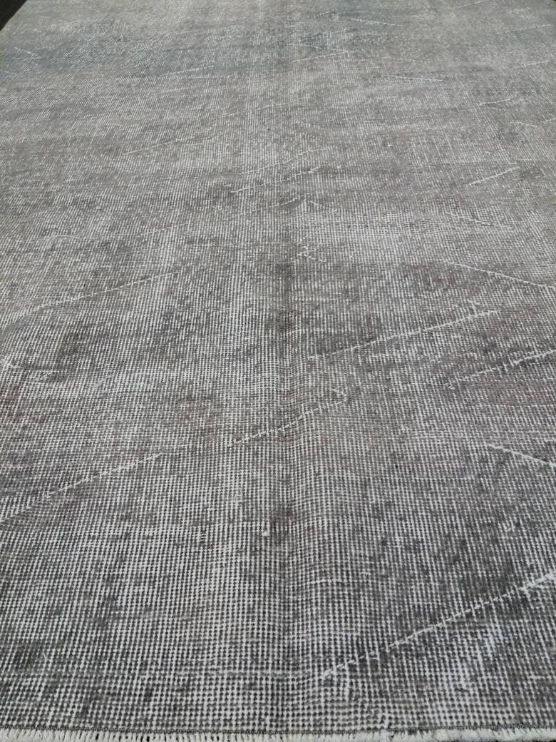 4.9 x 7.6 Variegated Rug, Hand Made Rug, Oushak Rug, Distressed Rug, Simple And Elegant Oriental Rug , Turkish Rug,Vintage Farmhouse Rug