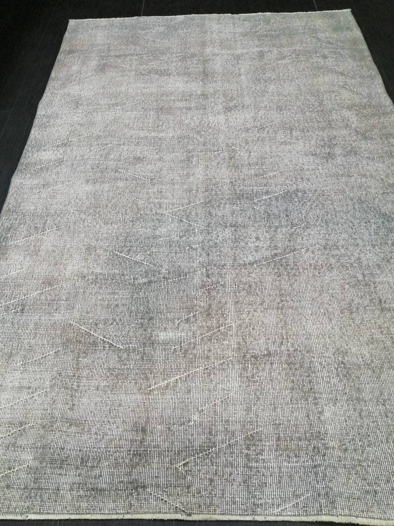 4.9 x 7.6 Variegated Rug, Hand Made Rug, Oushak Rug, Distressed Rug, Simple And Elegant Oriental Rug , Turkish Rug,Vintage Farmhouse Rug