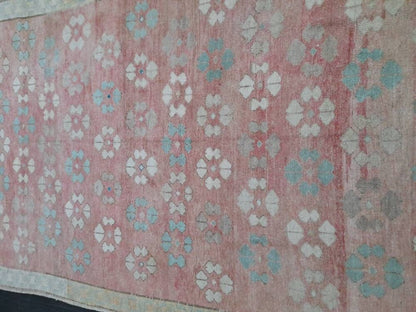Floral Runner Rug 5 x 11.6 Turkish Runner Rug Vintage Runner Rug Hallway Runner Rug Kitchen Runner Rug Wool Runner Rug Wool Oushak Rug