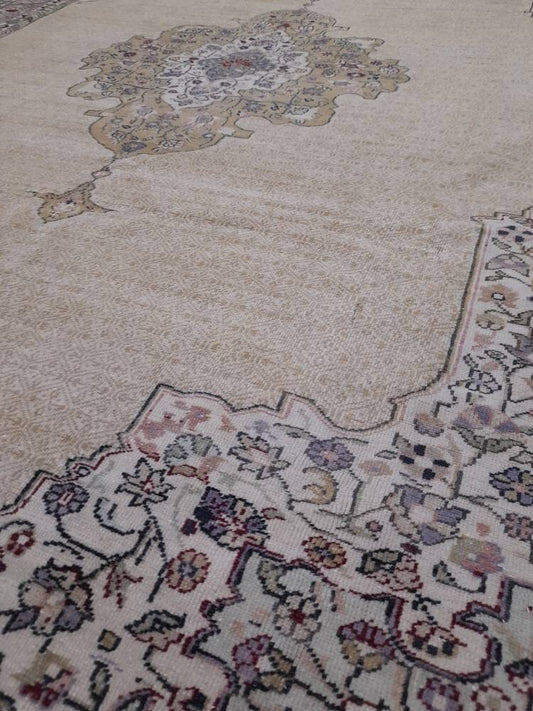 Persian RUG 6.4 x 9.2 Handmade Rug Vintage Oriental Rug Antique Persian Hand Made Rug Fine Knotted Turkish Rug Quality Rug