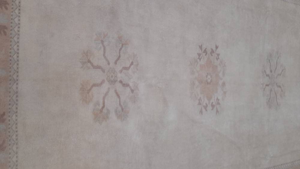 MUTED Vintage Rug, 6.8 x 8.8 Rug, Turkish Rugs, Hand Made Rug, Muted Persian Rug  Turkish Rug Muted Wool Rug Vintage Rug Muted Oriental Rug