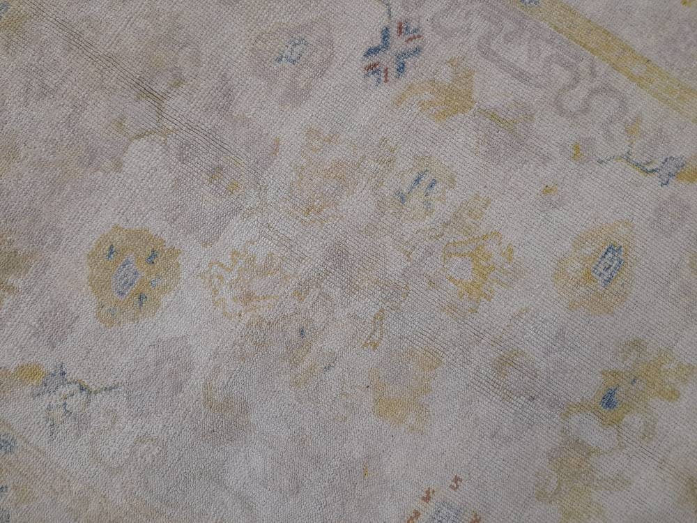 Vintage Oriental RUG Persian Rug Muted Vintage 5 x 6 Rug Vintage Fine Rug Neutral Oushak Rug Hand Made Rugs Vintage Turkish Rug 5x6.2