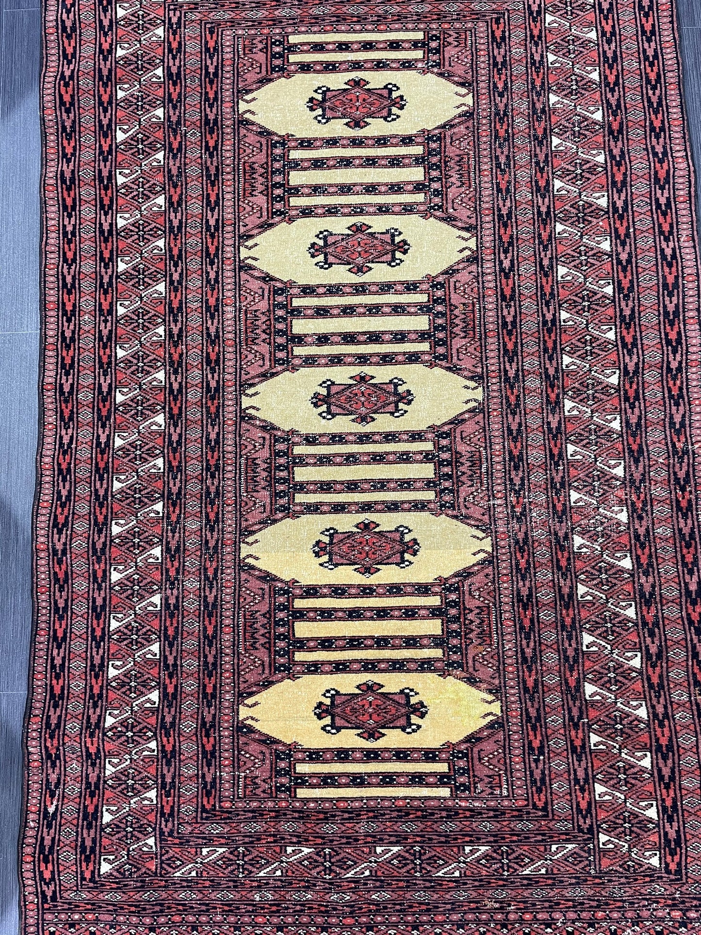 Turkish Rug, Vintage 3x5 Rug, Persian Rug, Oriental Rug, Hallway Rug, Kitchen Rug, Wool Rug Wool Rug Entryway Navy Rug