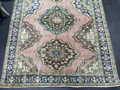 Vintage Runner Rug, Hand Knotted Runner 5 x 11.4 Rug, Turkish Runner Rug, Vintage Runner Rug, Hallway Runner Rug,Quality Kitchen Runner