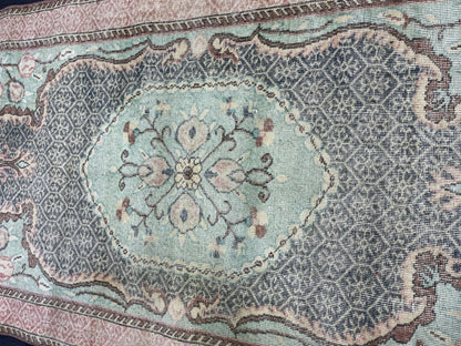 Persian RUG, Oushak 3.9 x 7 Rug, TURKISH Rug, Handknotted Rug, Oriental Rug, Vintage Rug, Handmade Rug, Antique Rug, woven rug.