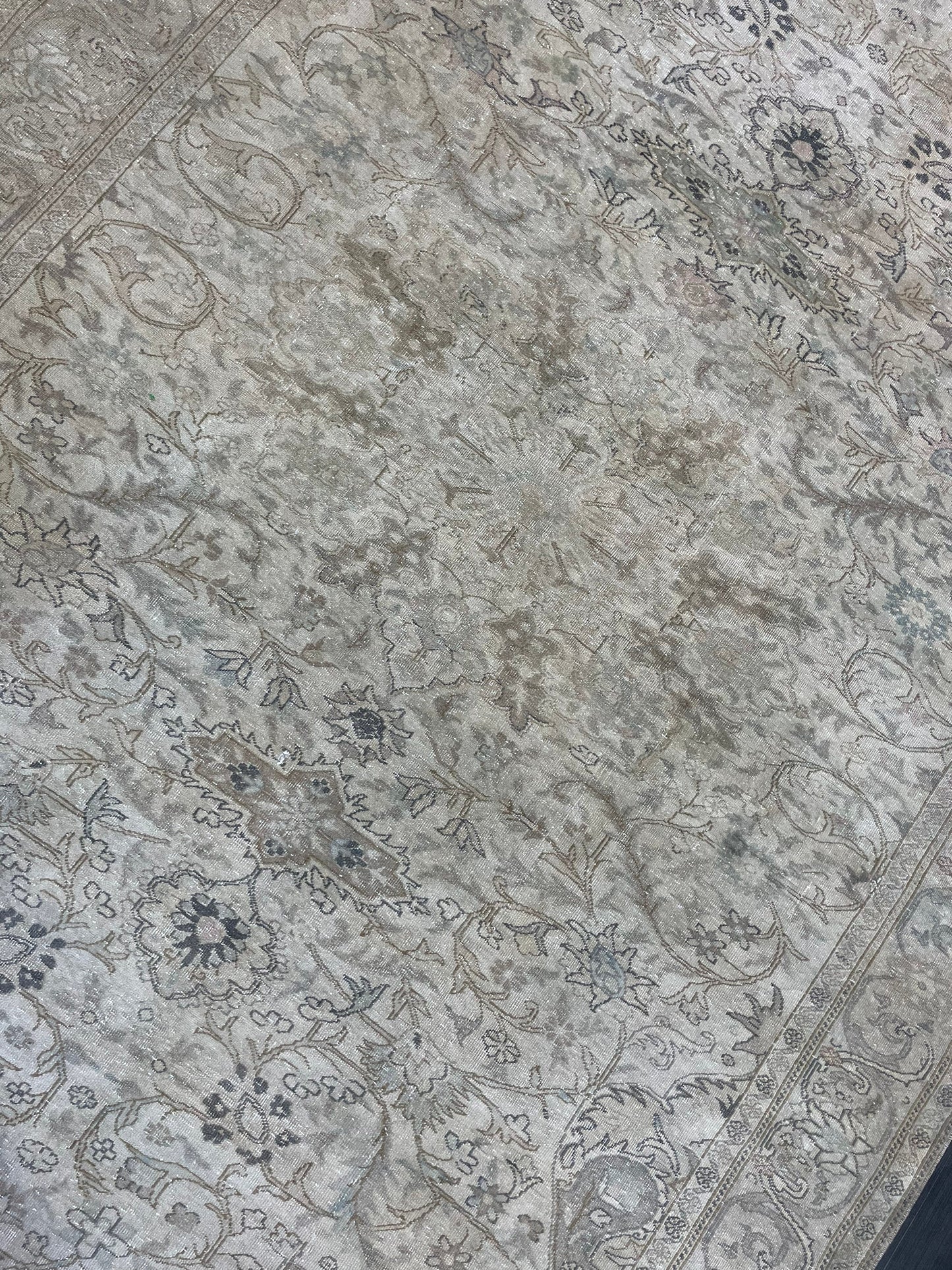 Fine Hand Knotted Rug, Vintage 6.5 x 9.4 Rug, Persian Rug, Turkish Rug, Oushak Rug, Handmade Rug, Rustic Rug, Wool Rug, Wholesalerug