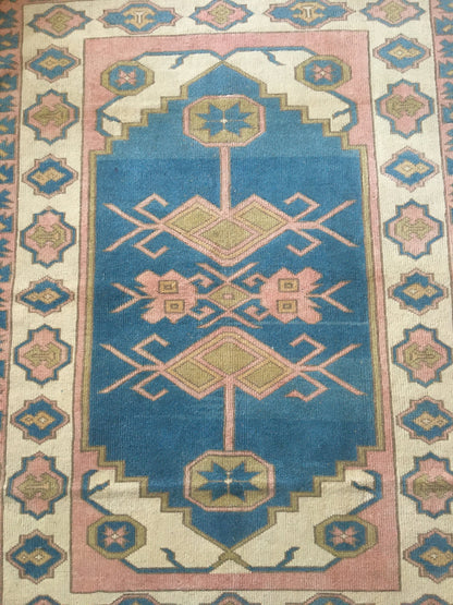 4x6 handmade living room area rug, large bedroom floor rug, turkish bathroom rug,