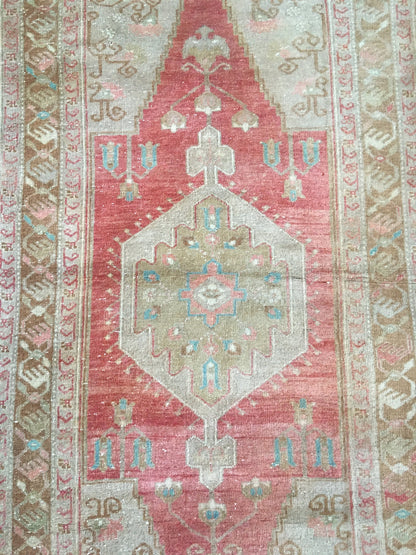 3.5 x 7 feet wide bedroom rug, kitchen area rug, turkish rug