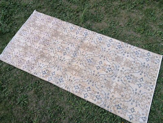 Turkısh rug vıntage rug, vıntage turkısh rug, hand made rug,wool rug 2.8 x 6