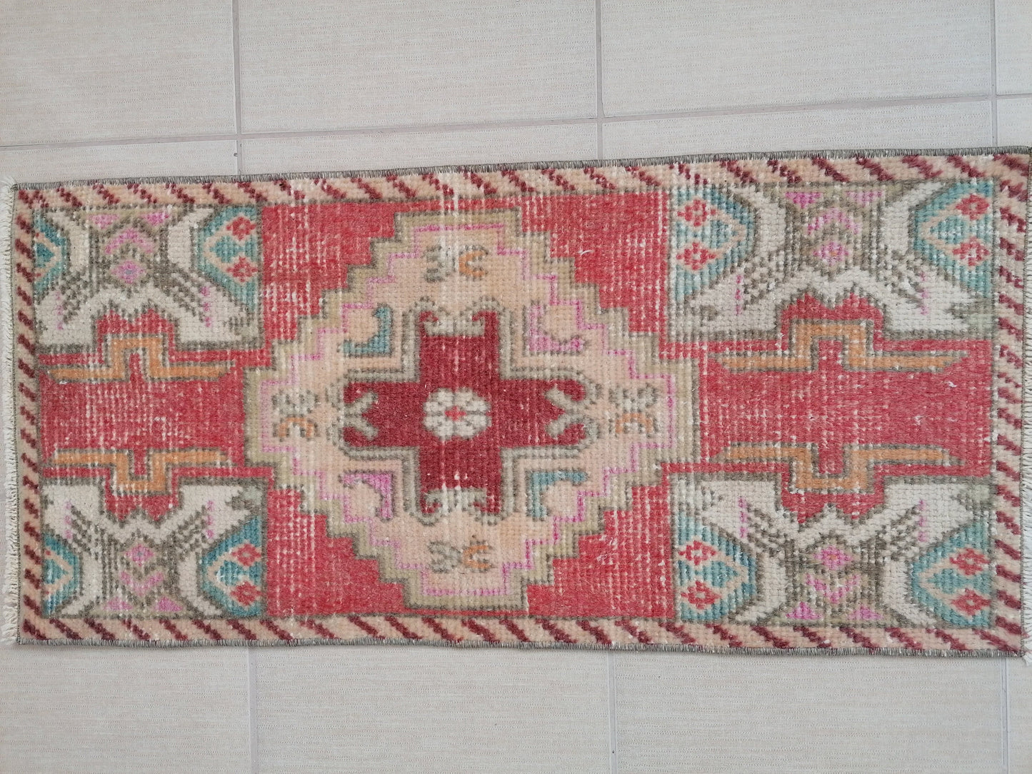 TurkÄ±sh rug, vÄ±ntage small rug, vÄ±ntage turkÄ±sh rug, hand made rug,wool rug