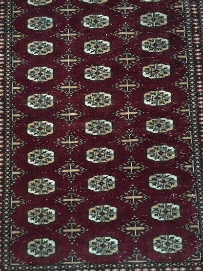 4.3 x 5.4 feet wool new turkish rug, handmade vintage kitchen rug,