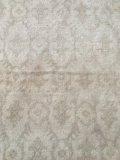 3.3 x 6.4 feet turkish handmade area rug, vintage muted kitchen rug, hallway rug