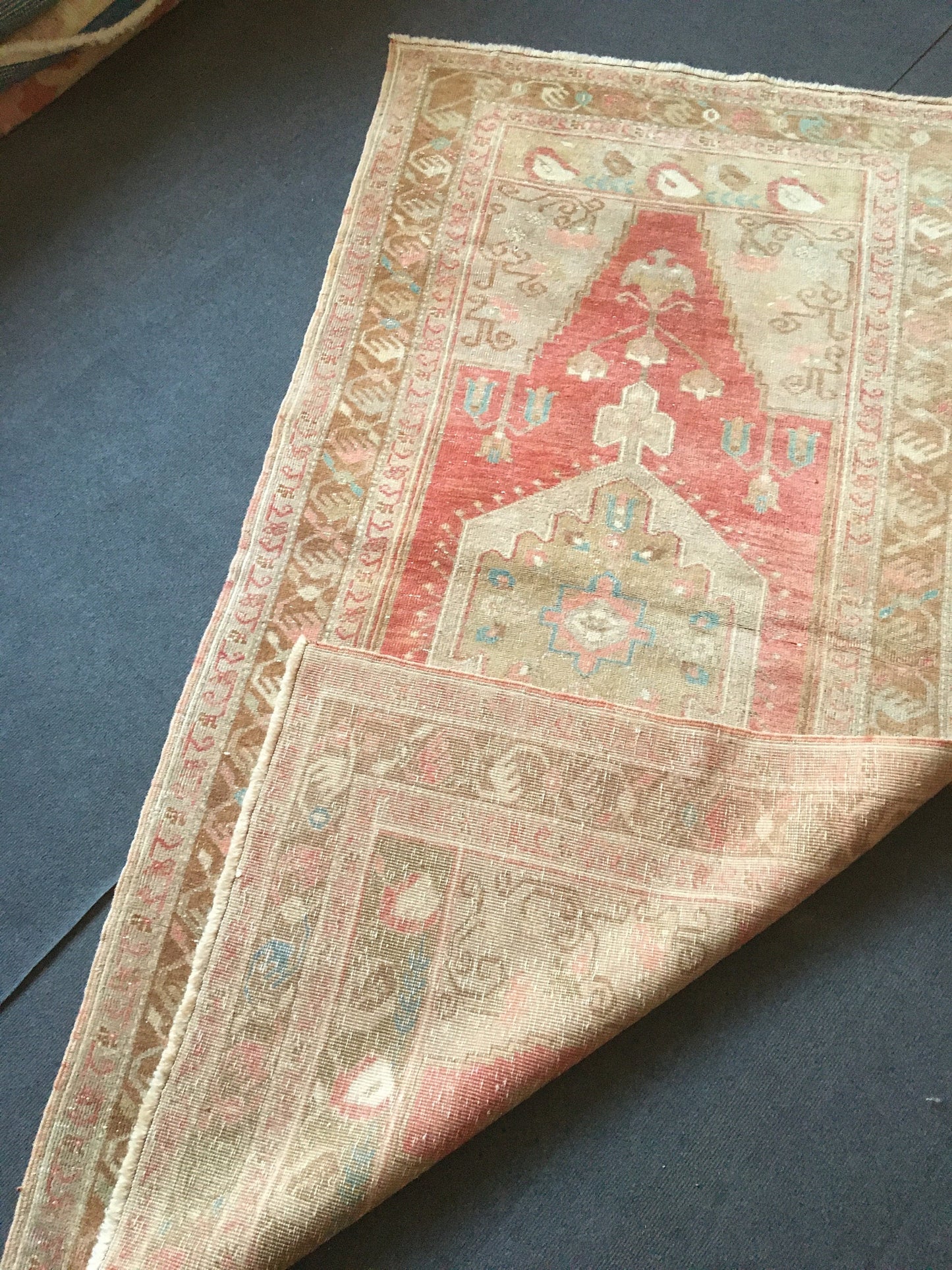 3.5 x 7 feet wide bedroom rug, kitchen area rug, turkish rug