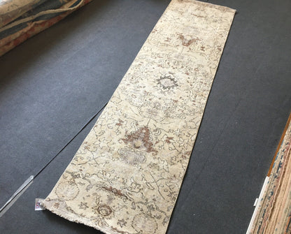 2.6 x 9 turkish long runner rug, entryway tall runner, vintage rug