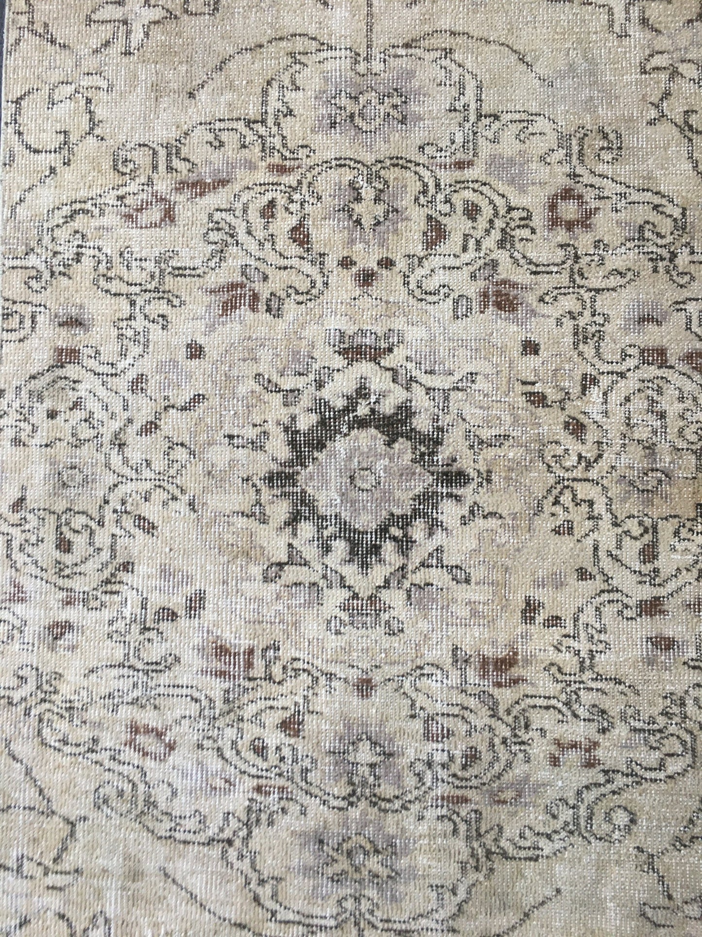 2.6 x 9 turkish long runner rug, entryway tall runner, vintage rug