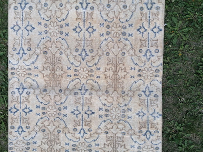 Turkısh rug vıntage rug, vıntage turkısh rug, hand made rug,wool rug 2.8 x 6