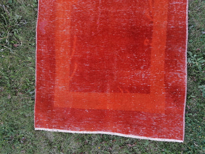 TurkÄ±sh rug, vÄ±ntage rug, vÄ±ntage turkÄ±sh rug, hand made rug,wool rug 7'10x2'4 feet