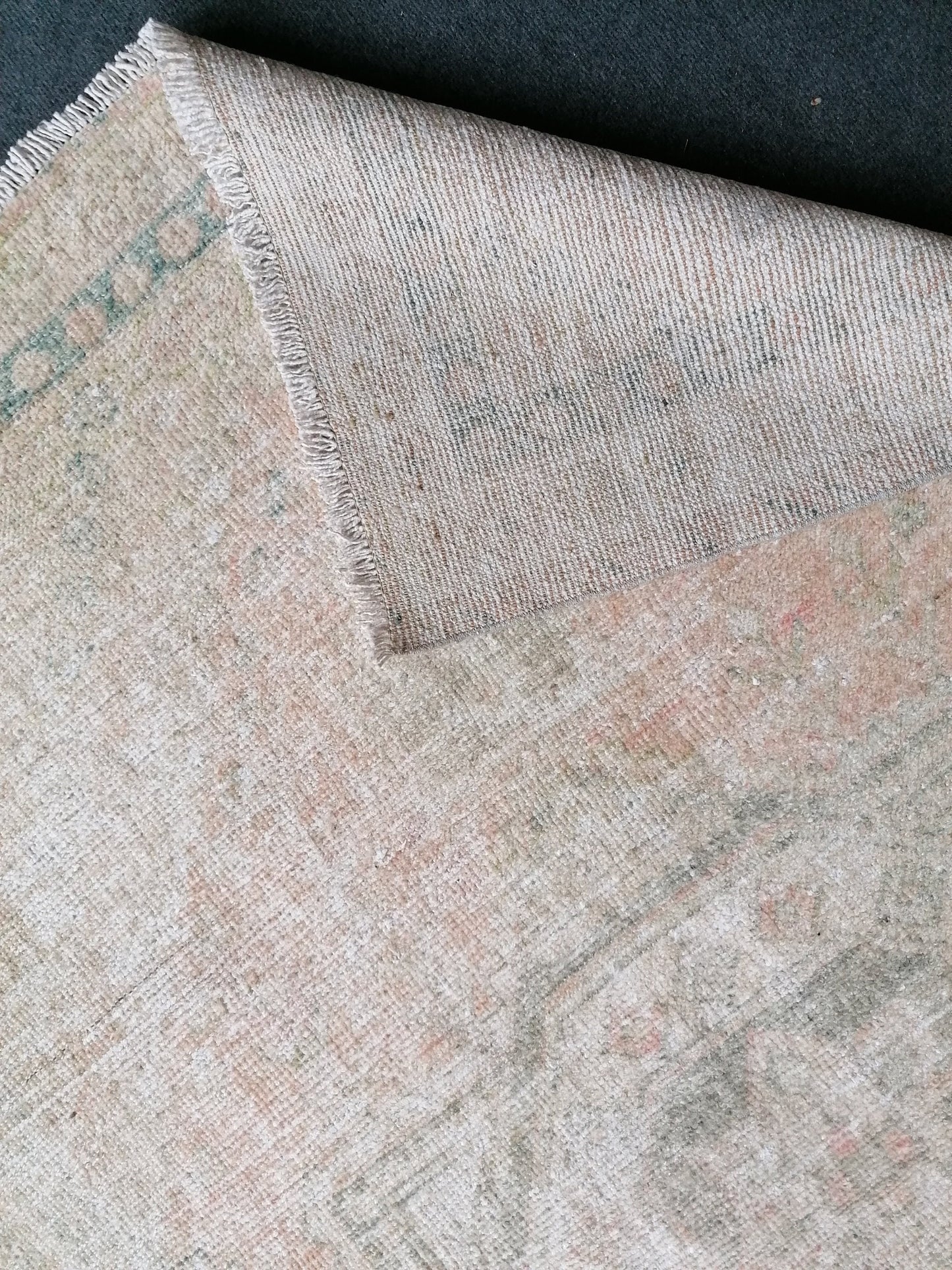 4.2 x 6.5 Turkish rug, vintage turkish rug,oushak vintage rug,vintage rug,