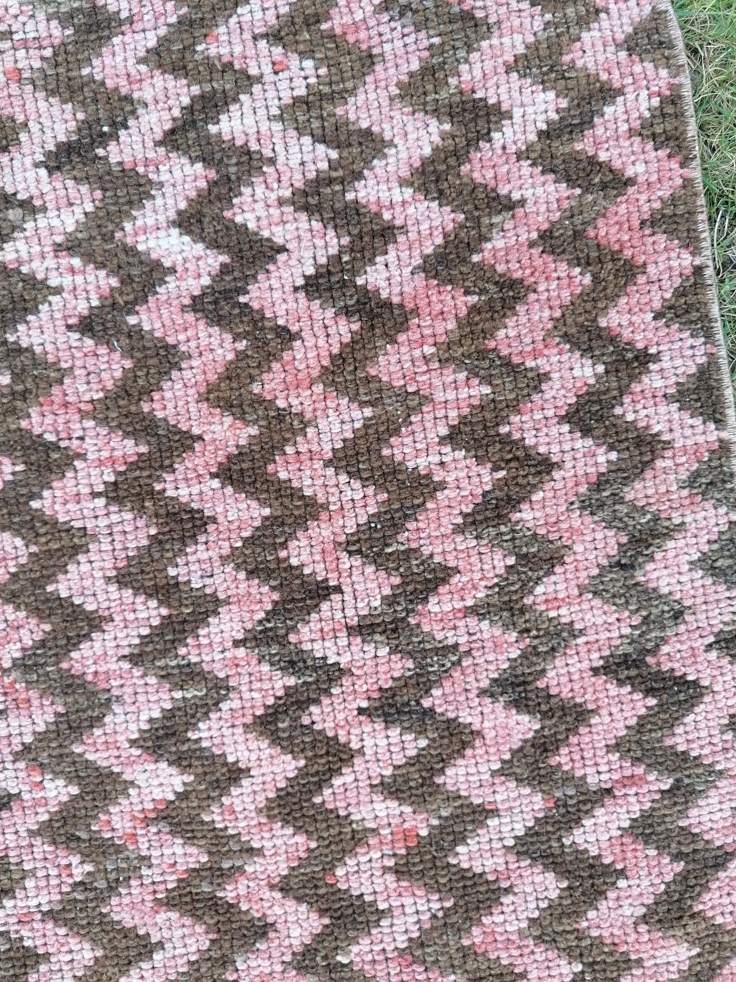 2.8 x 10.4 kitchen runner rug, Turkish runner, kitchen runner, handmade rug