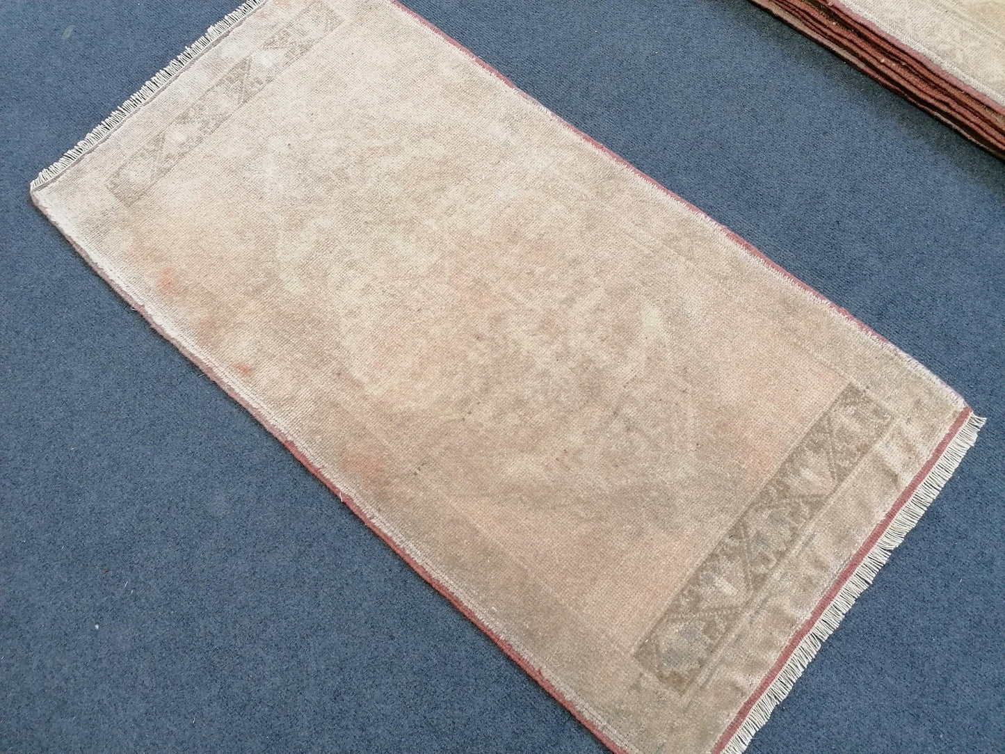 3.8 x 2 vintage rug,handmade wool rug