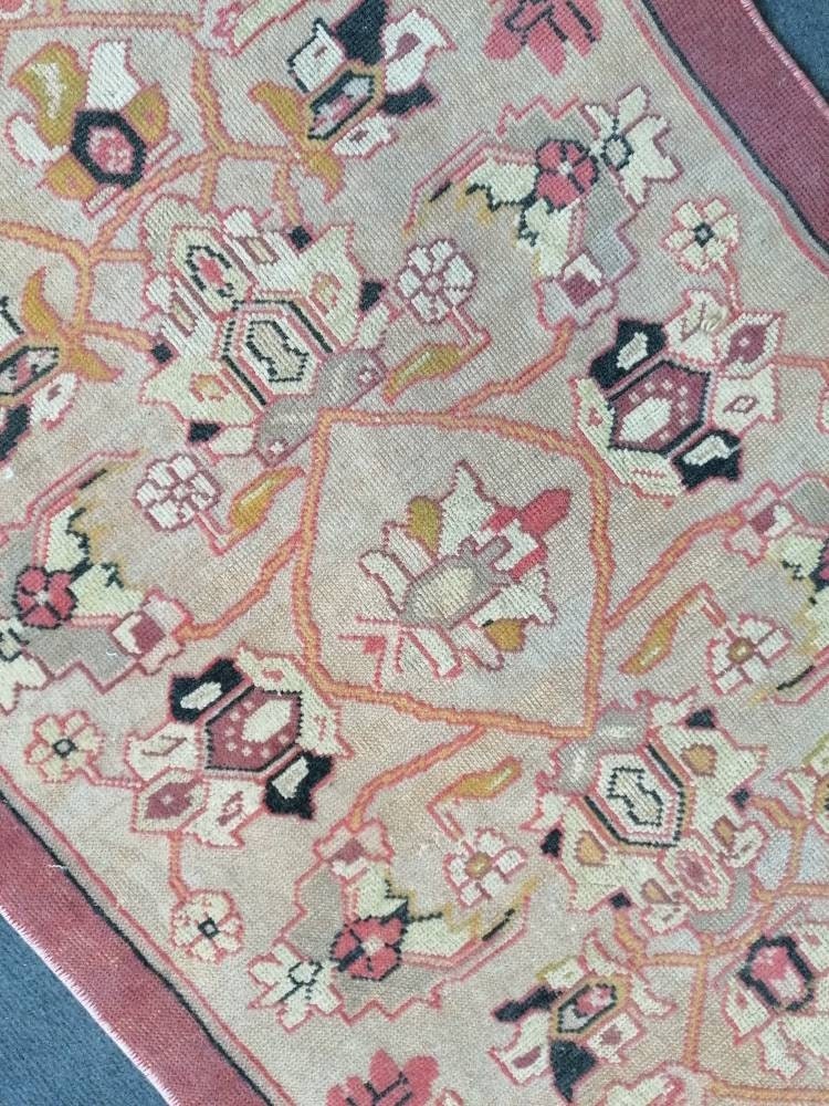 Runner rug 2.2 x 6.2 vintage wool runner rug, handmade vintage rug, hallway runner rug
