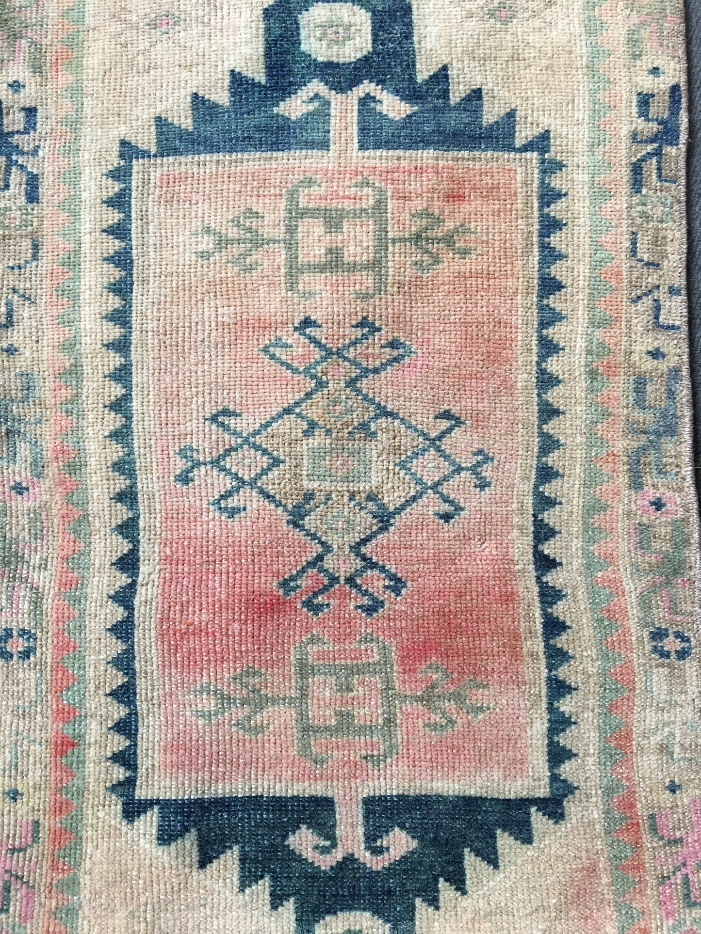 2x3 feet handmade mini rug, vintage red kitchen mini rug, turkish small rug, wool kids room rug, oushak small blue rug, bohemian design rugs