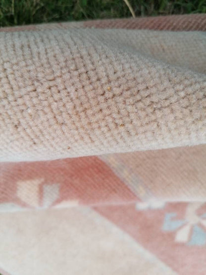 Hallway wool runner 2.5 x 8.8 turkish runner rug, vintage handmade runner rug, kitchen runner