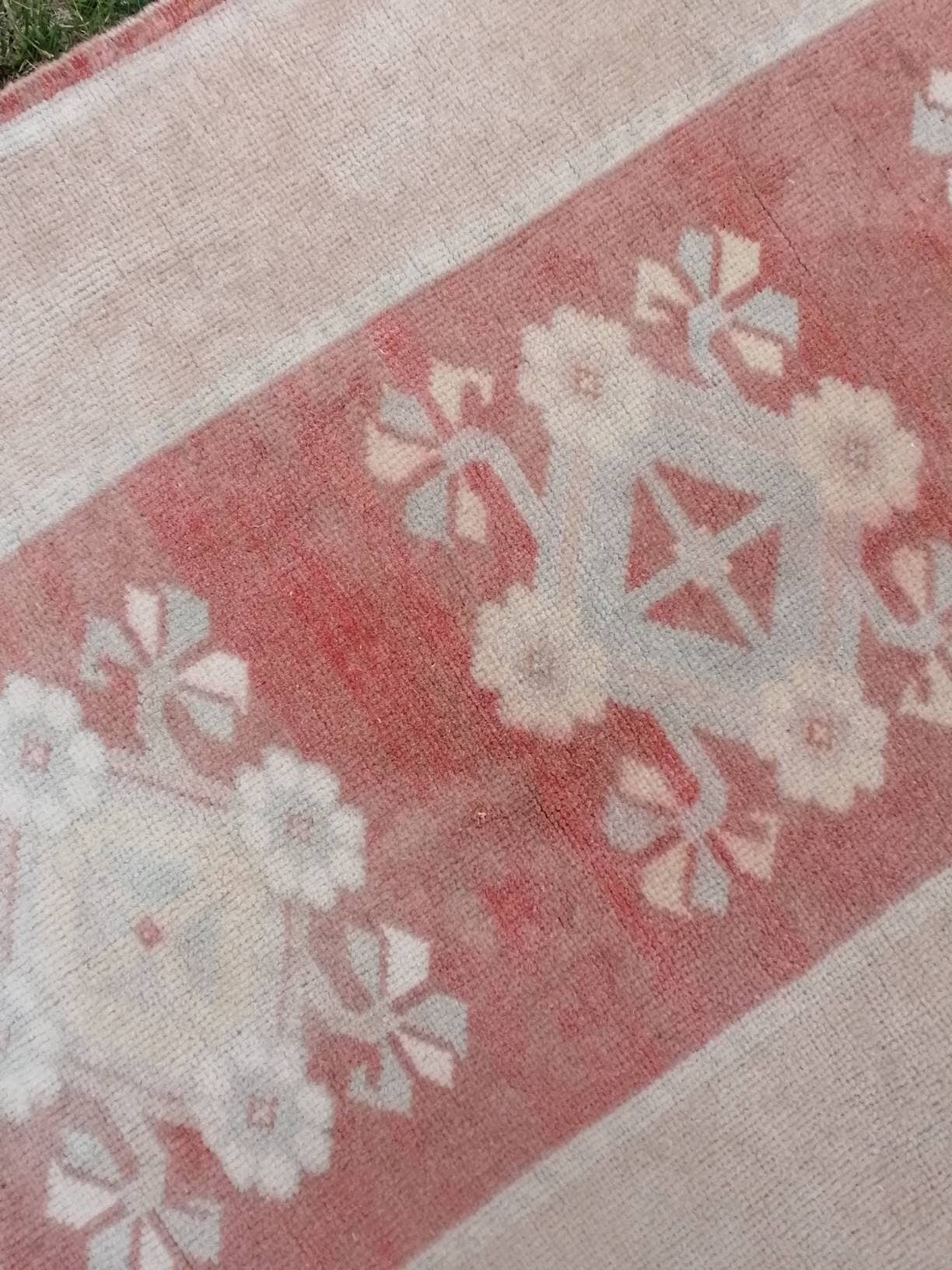 Hallway wool runner 2.5 x 8.9 turkish runner rug, vintage handmade runner rug, kitchen runner