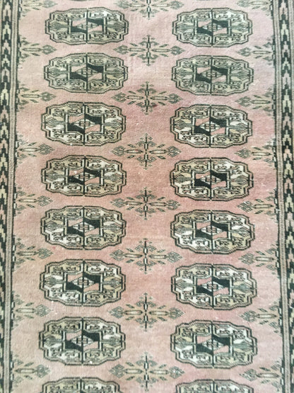 3x4 feet faded vintage small rug, natural black wool rug, morracon oushak handmade small rug, living room persian small rug, bedroom rug